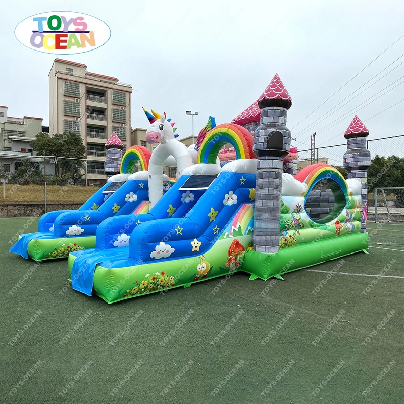 Op maat gemaakte grote buiten  - Kids Outdoor House With Slide recensie en prijs