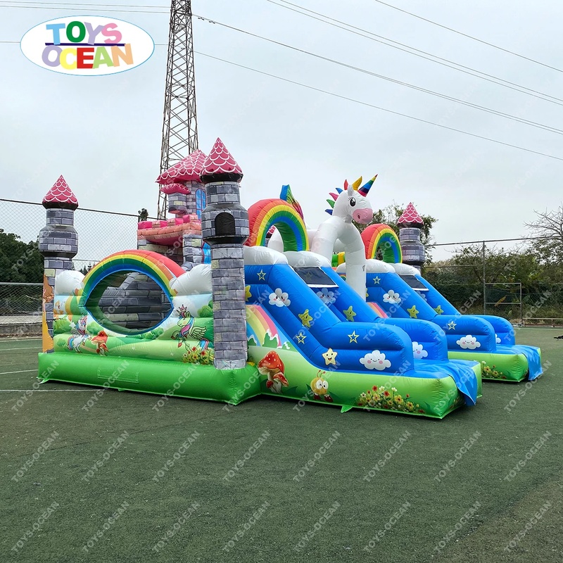 Op maat gemaakte grote buiten  - Kids Outdoor House With Slide recensie en prijs