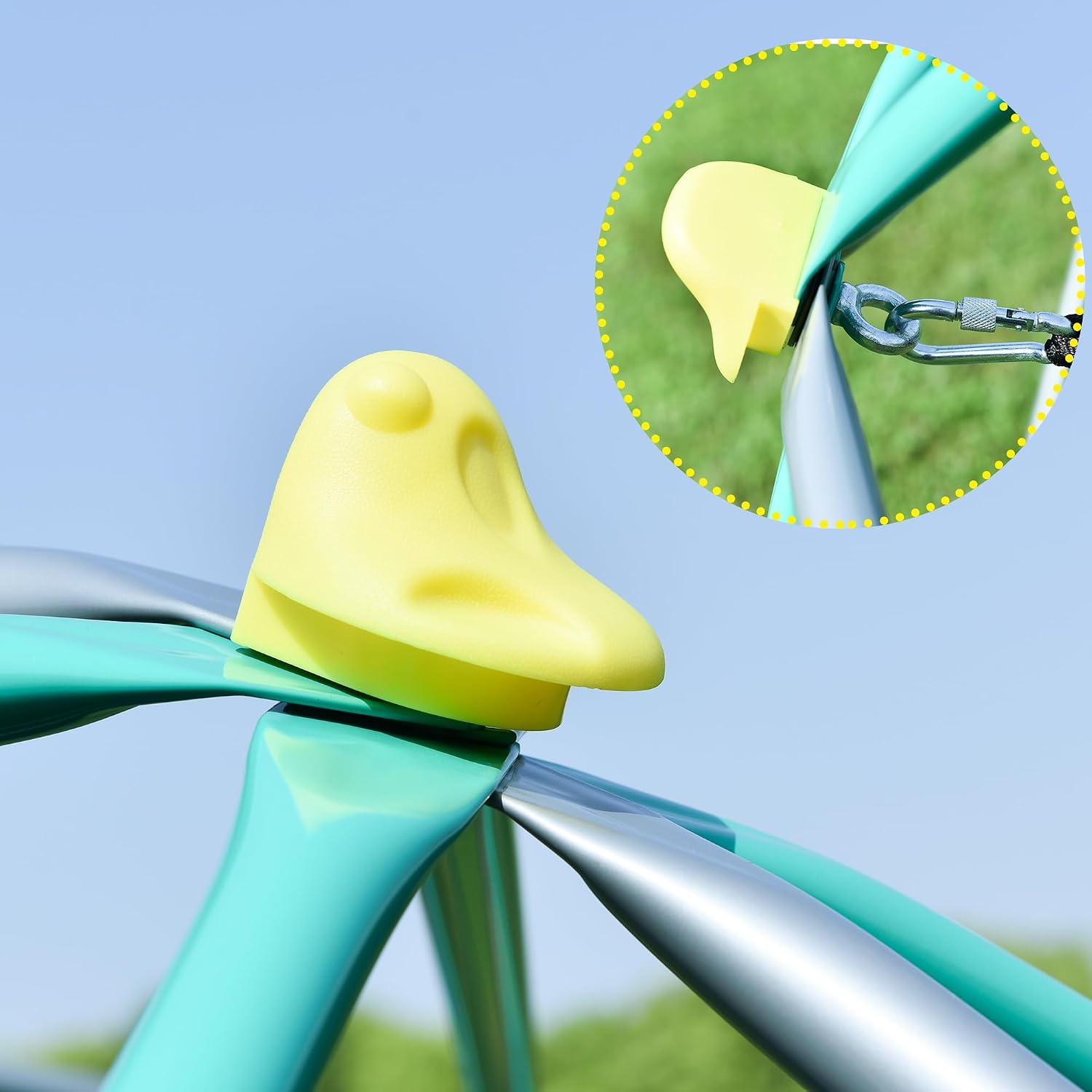 13 FT Klimkoepel met speelheme - Kids Outdoor Jungle Gym Dome recensie en prijs