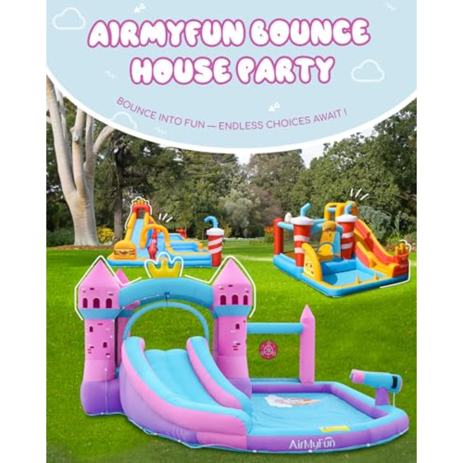 Opblaasbare waterglijbaan met  - Kids Outdoor House recensie en prijs