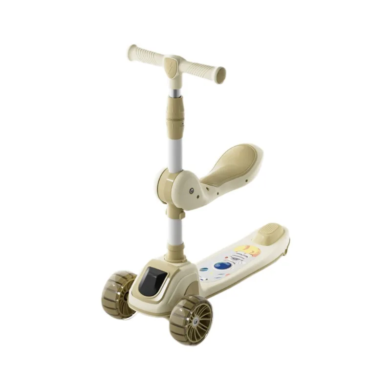 Vouwbare kinderstep met zitje  - Kids Outdoor Music recensie en prijs