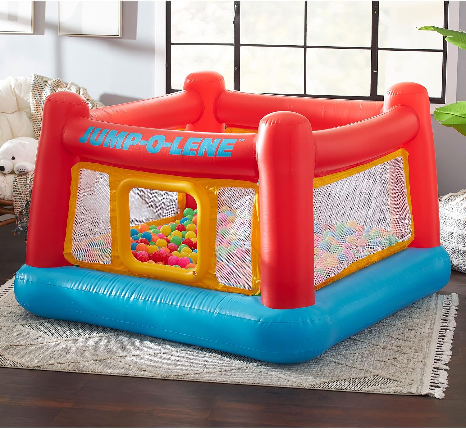 Opblaasbare springkasteel voor - Kids Outdoor House recensie en prijs