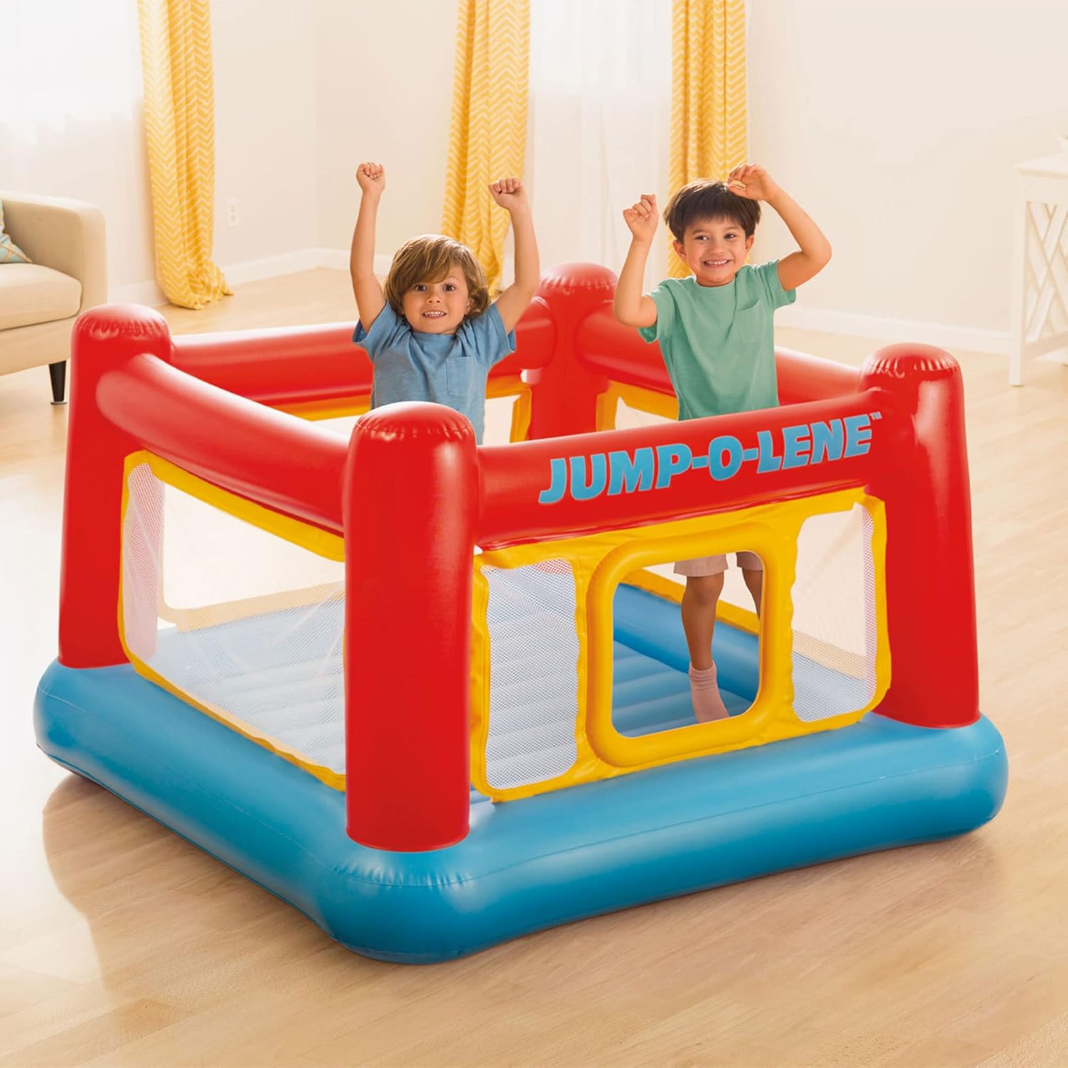 Opblaasbare springkasteel voor - Kids Outdoor House recensie en prijs