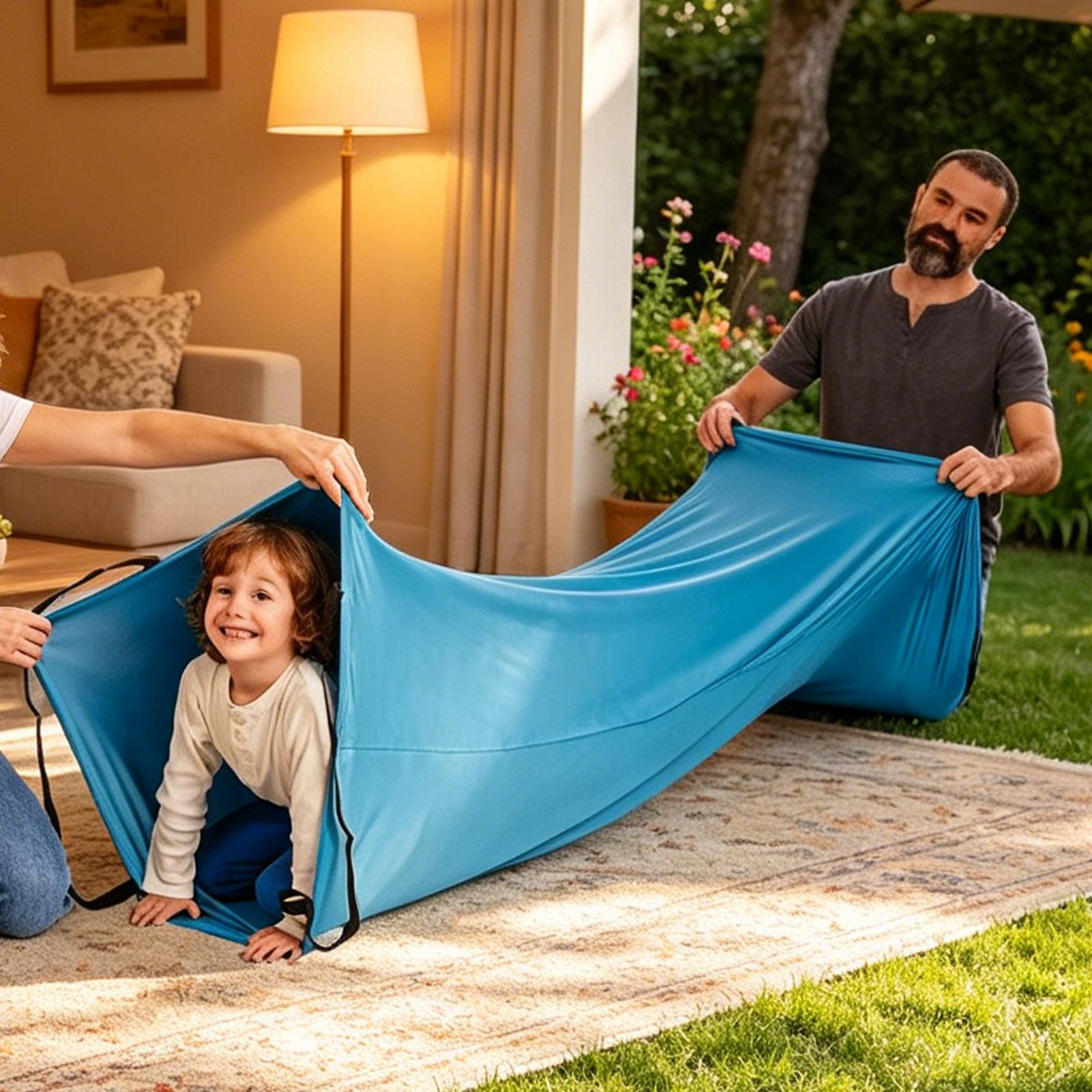 Tunnel voor kinderen van stof, - Kids Outdoor Tunnel recensie en prijs