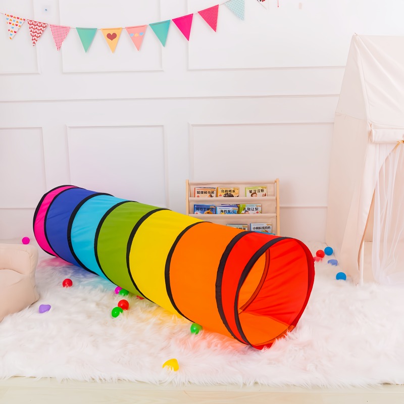 Kleurrijke Kruiptunnel Ademend - Kids Outdoor Play Tent recensie en prijs