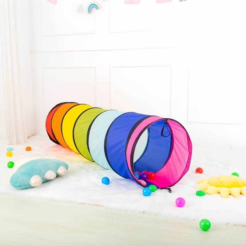 Kleurrijke Kruiptunnel Ademend - Kids Outdoor Play Tent recensie en prijs
