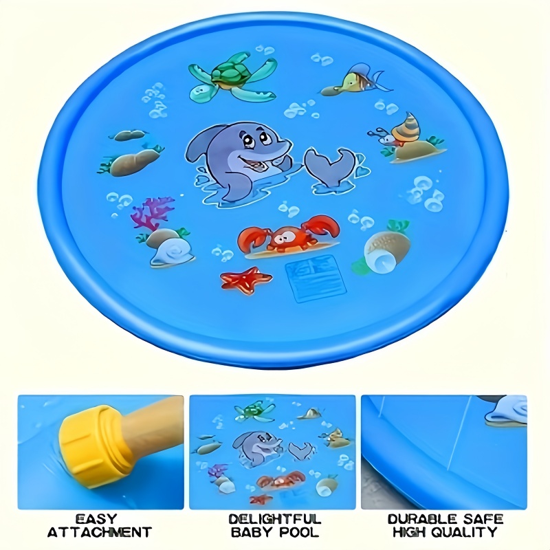 Kinderen spelen Spray Mat 100c - Kids Outdoor Clubhouse recensie en prijs