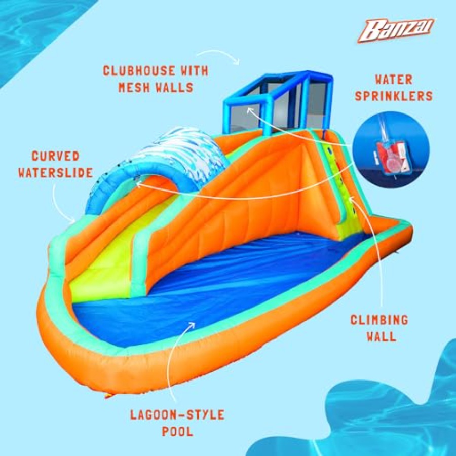 Buiten aqua lagoon waterglijba - Kids Outdoor Tunnel recensie en prijs
