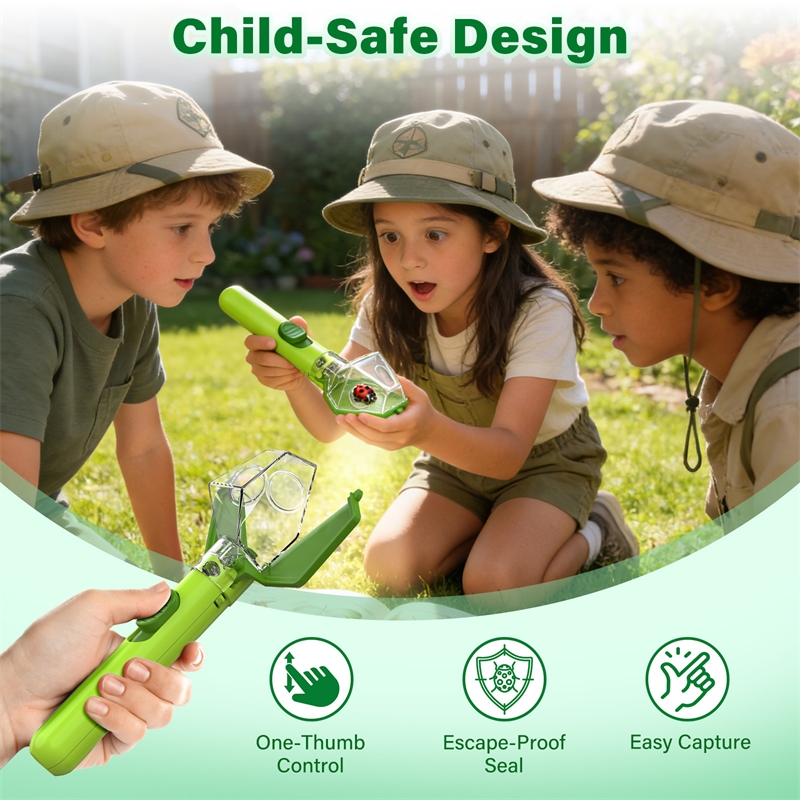 Kinderen insectenvanger met 6x - Kids Outdoor Adventure Kit recensie en prijs