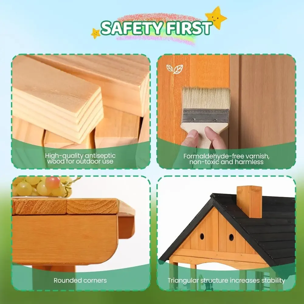 MOR Kinder Buitenspeelhuis met - Kids Outdoor Sink recensie en prijs